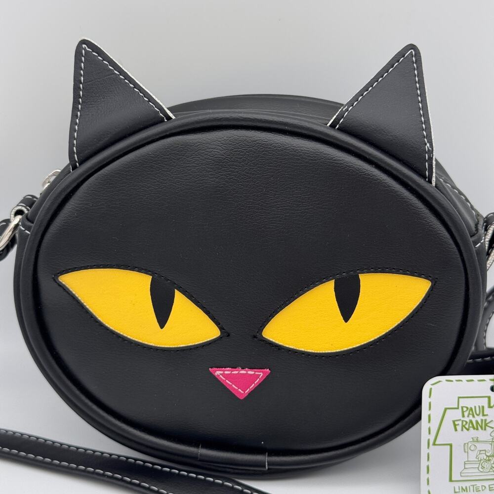 Paul Frank Crossbody Bag Mika Cat Y2K Purse Limited Edition 2016 42/100 NEW - Picture 5 of 12